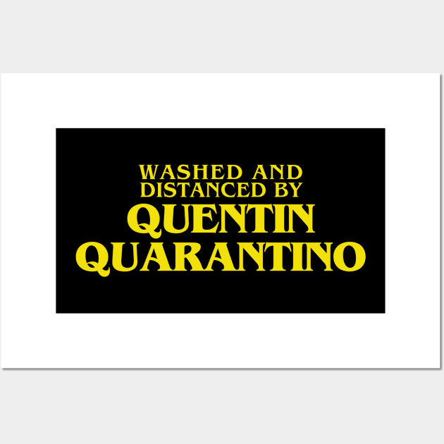 Quentin Quarantino Wall Art by RedTurboJacketProductions